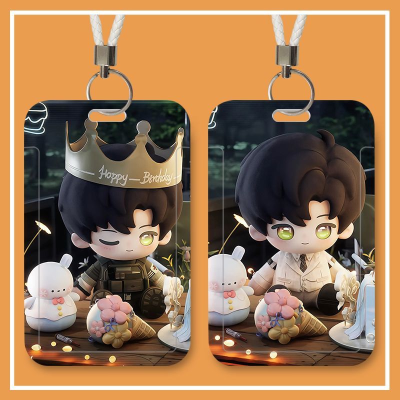 Lanyard Badge Holder - 애니메이션 테마의 러브 앤 딥스페이스(ID 카드)
