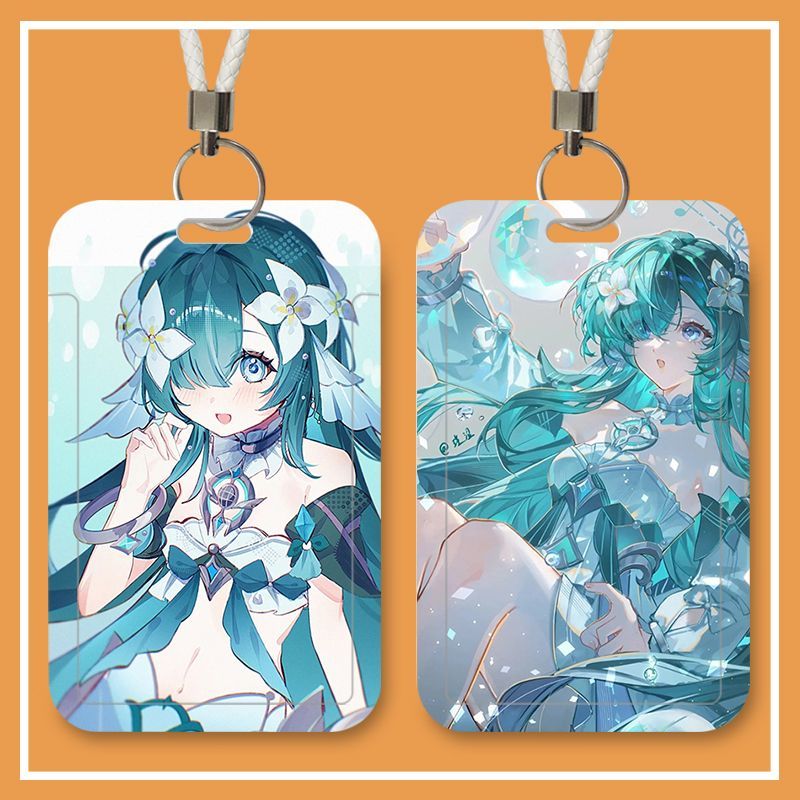 Lanyard Badge Holder - 애니메이션 보디야니차(ID 카드) 카드 홀더, 목걸이형
