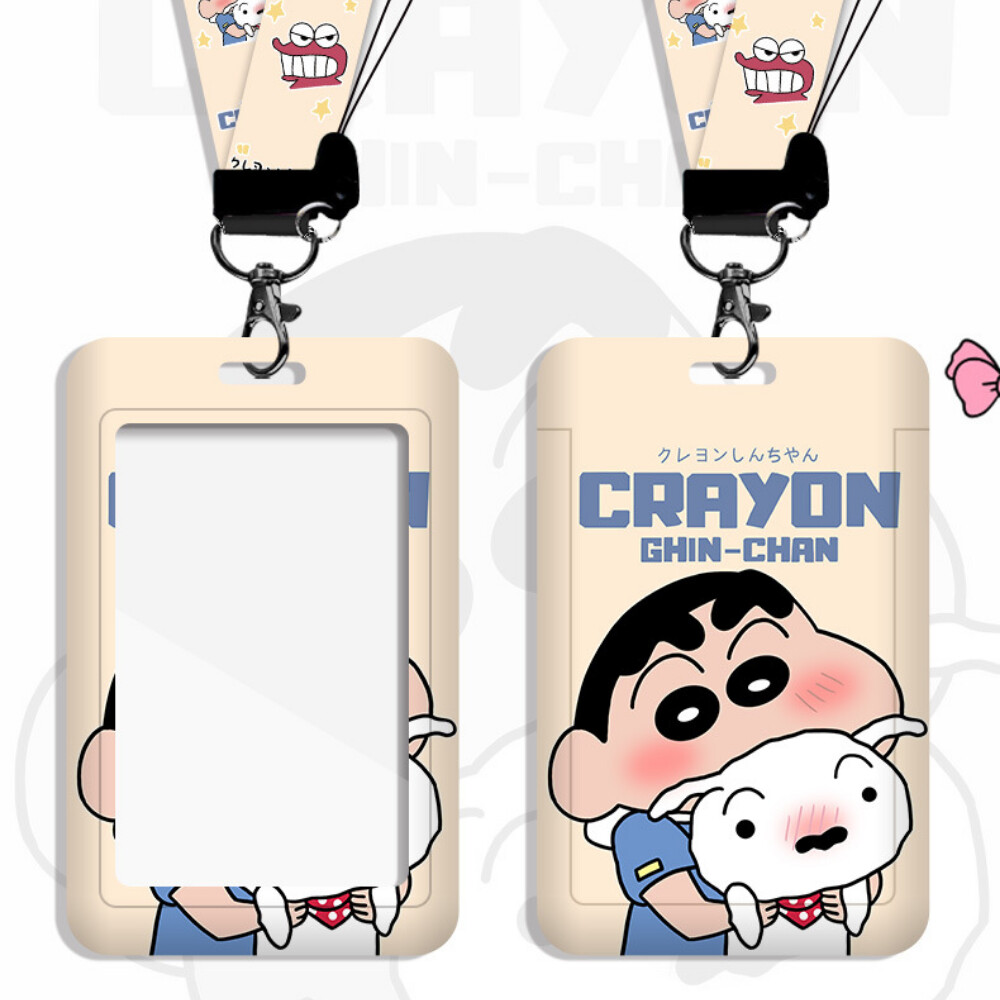 짱구 시리즈 애니메이션 피규어 만화 학생 캠퍼스 카드  - Lanyard Badge Holder 리뷰 및 가격