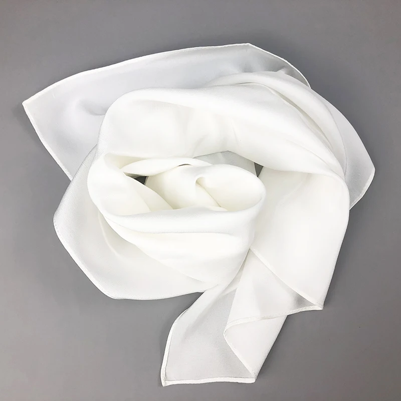 새로운 여성 실크 스카프 스퀘어 넥 Shawls 레이디 - Silk Neck Scarf 리뷰 및 가격
