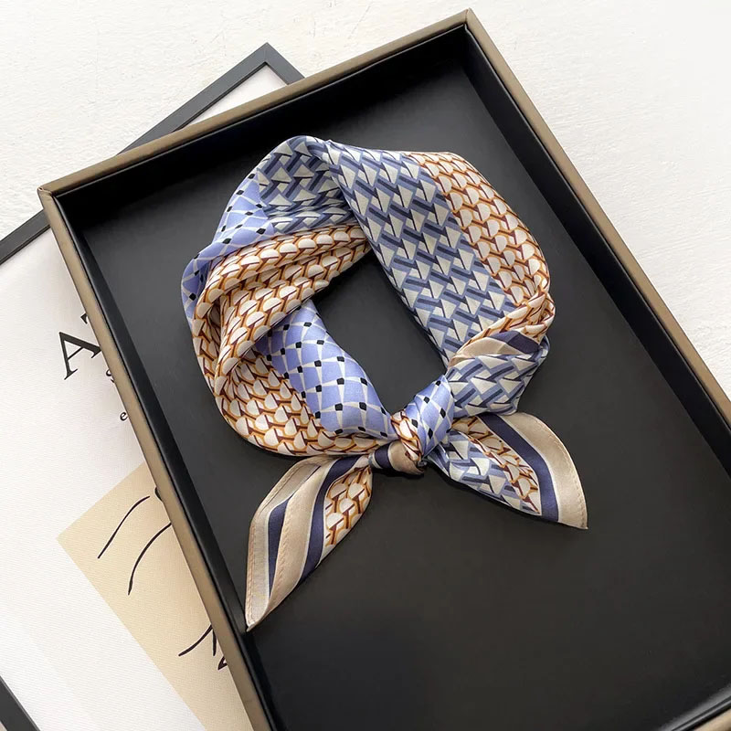 새로운 스카프 여성 봄 인쇄 100% 진짜 실크 스카프 - Silk Neck Scarf 리뷰 및 가격