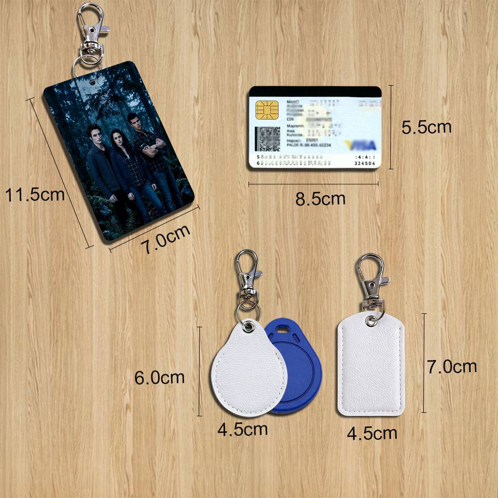 영화 ‘트와일라잇’ TV 시리즈 테마의 가죽 키링 배지 - Lanyard Badge Holder 리뷰 및 가격