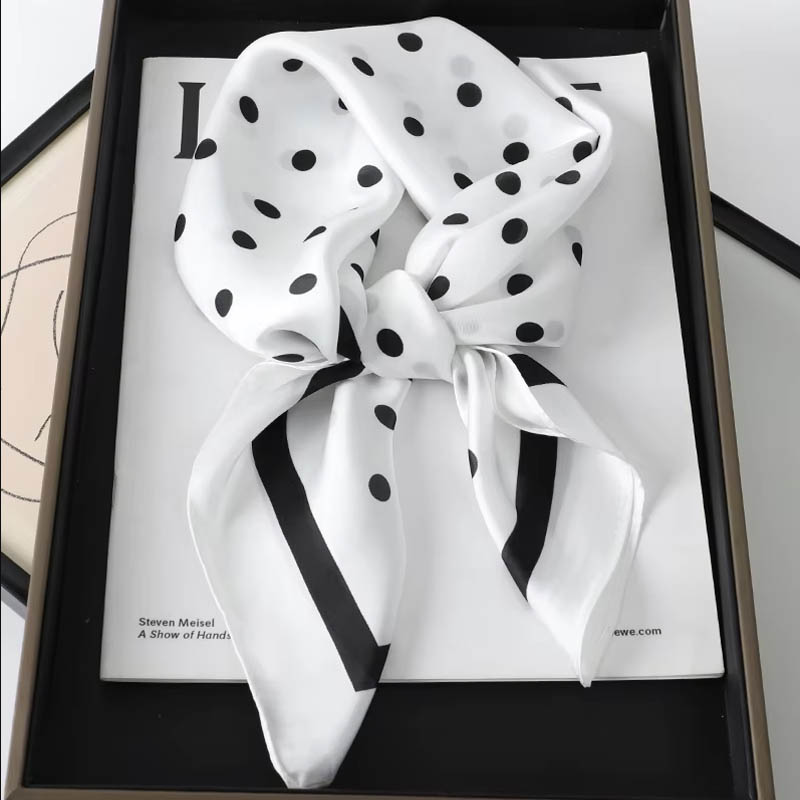 럭셔리 여성용 헤어 스카프 실크 스퀘어 스카프 여성용  - Silk Neck Scarf 리뷰 및 가격