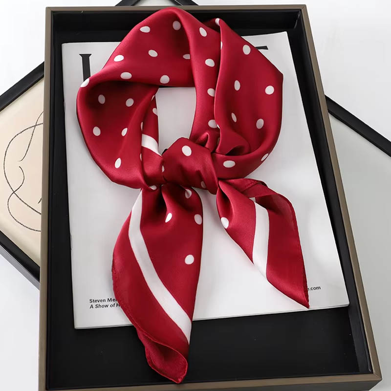 럭셔리 여성용 헤어 스카프 실크 스퀘어 스카프 여성용  - Silk Neck Scarf 리뷰 및 가격