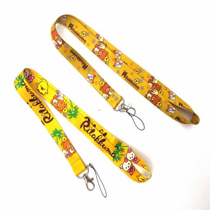 귀여운 리락쿠마 애니메이션 넥스트랩 |   신분증, 열 - Lanyard Badge Holder 리뷰 및 가격