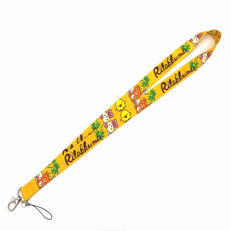 귀여운 리락쿠마 애니메이션 넥스트랩 |   신분증, 열 - Lanyard Badge Holder 리뷰 및 가격